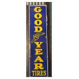 Goodyear Tire Porcelain Sign