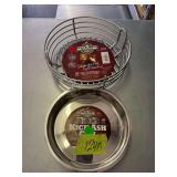 Kick Ash Stainless Steel Basket & Can