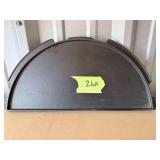Big Green Egg Cast Iron Half Moon Plancha Griddle ( 2Xl, XL, L)