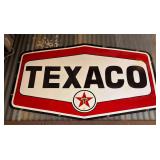 Texaco Tomahawk Porcelain Sign