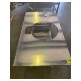 Aluminum Large Big Green Egg Rolling Table w/ Detachable Carrier Unit