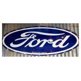 Ford Logo Porcelain Sign