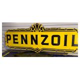 Pennzoil Porcelain Sign