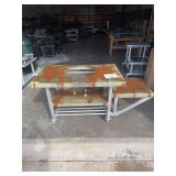 Designer Rustic Series Large Green Egg Table