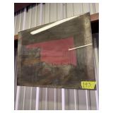 Oklahoma Distressed Metal Wall Art