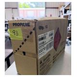 Bernzomatic Propane Cans One Case of (12)