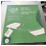 Big Green Egg Acacia Wood XL Folding EGG Mate Side Shelves
