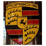 Porsche Crest Porcelain Sign