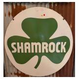 Shamrock Double Sided Porcelain Sign