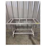Aluminum Framed Utility Rolling Work Table