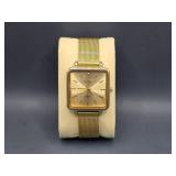 Jones New York Ladies Gold Tone Diamond Watch