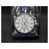 Brand New Deyros White Dial Analog Men's Watch