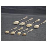 Antique 8pcs. Rogers Silver Plated Spoon Set