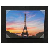 New 27'x 20' Eiffel Tower Paris Framed Wall Canvas