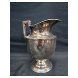 Antique R.Wallace & Sons 9' Silver Plate Pitcher