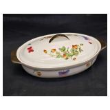 Vintage Ardalt Lenwile Oval Casserole Baking Dish