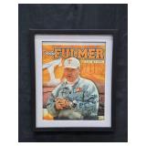 Framed 10'x12' UT Phillip Fulmer Autograph Picture