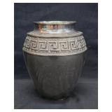 Vintage Silver Plate Greek Style 7' Urn