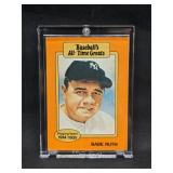 1987 Hygrade Baseball's Greats Babe Ruth Card