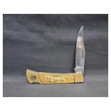 Vintage 1986 Centennial Keep the Torch Lit Knife