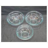 3pcs. Pyrex Cooking Bowl Set