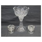 Royal Limited 14' Cut Crystal Centerpiece Bowl Set