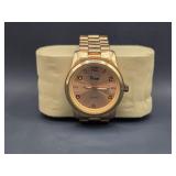 Ladies Viviani Rose Gold Tone Luxury Watch