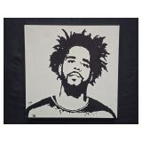 24'x 24' Masterpiece Pro J Cole Wall Canvas