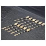 11pcs Antique Fairfield Oneida Silver Plate Spoons