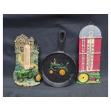 Lot of 3 Vintage Southern John Deere Home Dï¿½cor