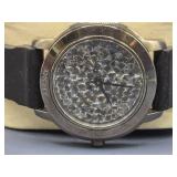 DKNY Glitz Crystal Paved Dial Ladies Watch