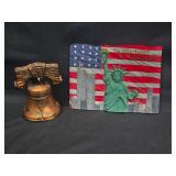 America Home Dï¿½cor Lot - Liberty Bell & Wall Art