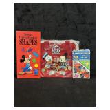 Vintage Disney Shapes Pop Up Book Cards & Tote