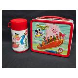 Vtg 1977 Aladdin Mickey Mouse Club Metal Lunchbox