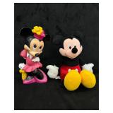 KCare Electronic Mickey & Minnie Rubber Banks