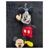 Vintage Disney Mickey Pouch & Colores Windsock Set