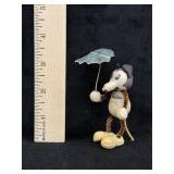 1930s VTG Adler Spun Cotton Mickey w/ Umbrella