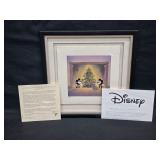 Vtg 1994 Mickey's Orphans Framed Serigraph w/ COA