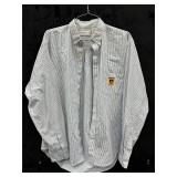 Mickey Mouse Pinstripe Button-Down Shirt Large
