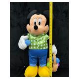 Easter Mickey Porch Greeter Green Plaid 26'