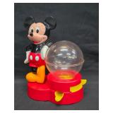 Vintage 1986 Mickey Mouse Gumball Machine Bank
