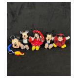 Disney 5 pc Keychains & Small Things Lot