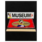 Pair of Walt Disney Mickey Wall Tags