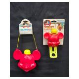 New Vintage 1990's Disney Mickey Mouse Canteen Set