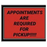 YOU WILL BE SENT A LINK TO SCHEDULE PICKUP
