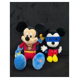 Hallmark Superhero & Super-Mickey Plush Pair