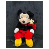 Creative Gifts Mickey Backpack w/ Shoulder Plush