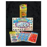 1990's Mickey Alphabet Stamp Kit & Sticker Lot