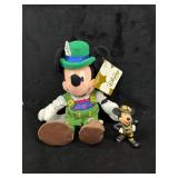 TG German Disney Globe Trot Mickey & Mini Plush