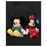 SEGA Kimono Mickey & Ladybug Minnie Plush Set